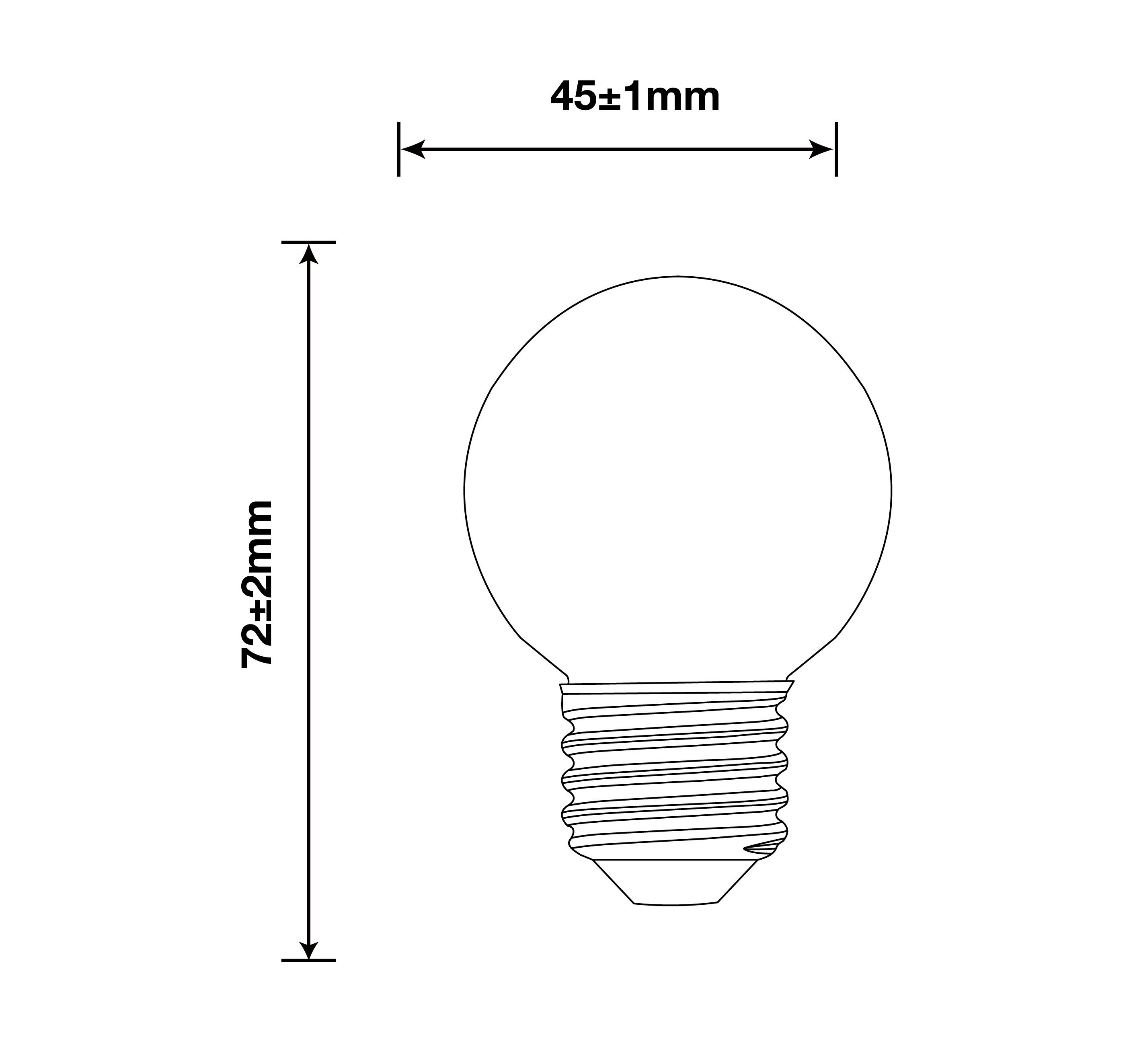 4W G16.5 Filament Bulbs/40Watts Edison G16.5 Bulbs